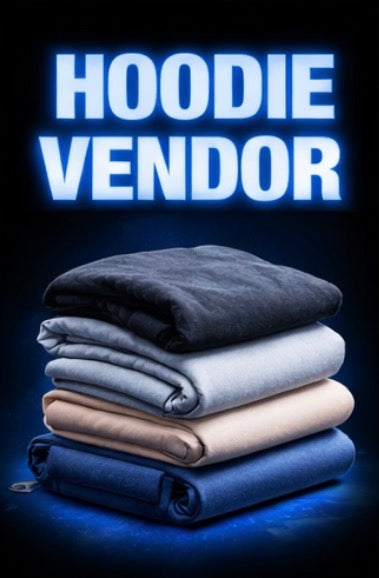 Hoodie Vendor List